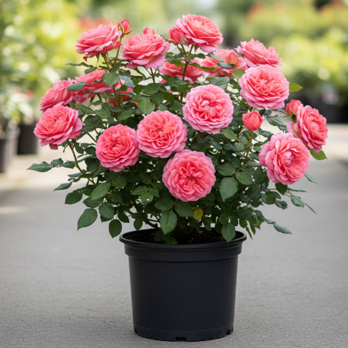 Роза английская душистая Бенджамин Бриттен купить