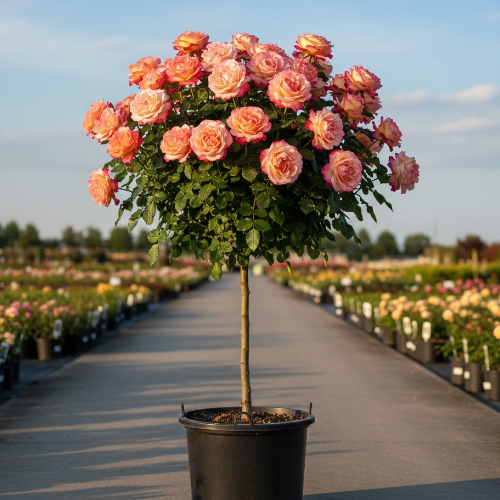 Роза штамбовая Глория Дей купить