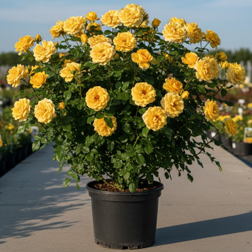 Роза чайно-гибридная Candlelight купить