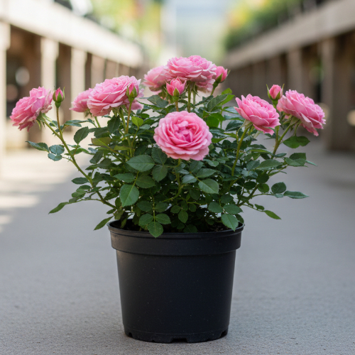 Роза миниатюрная Pink Test купить